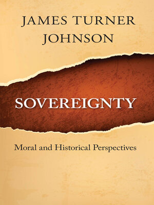 cover image of Sovereignty